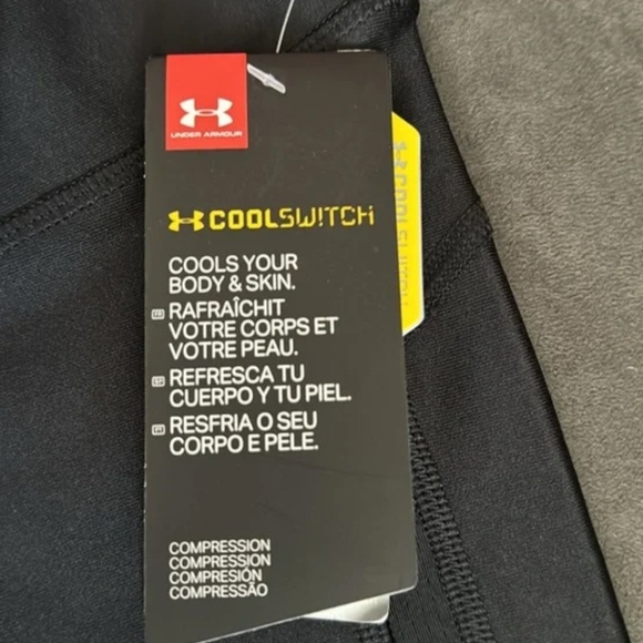 Under Armour Cool Switch Cropped leggings NWT, Size XS - Picture 2 of 2